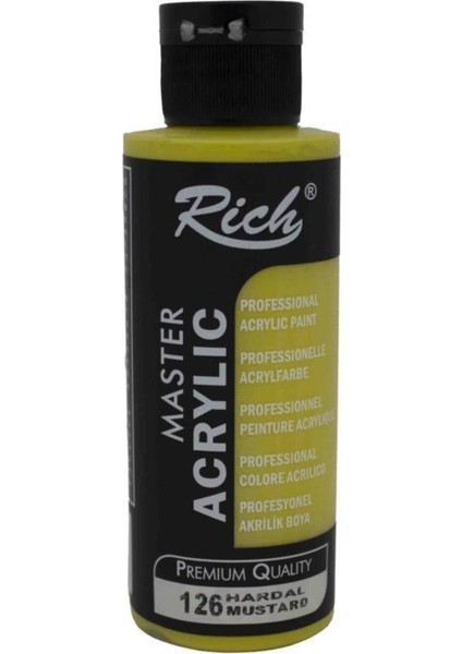 Rich Akrilik Boya Master 120 cc Hardal 120-126