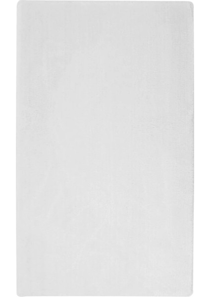 Beyaz Cloudy Post Peluş Halı Kaymaz Taban Yumuşacık Yolluk Modern Halı modelleri