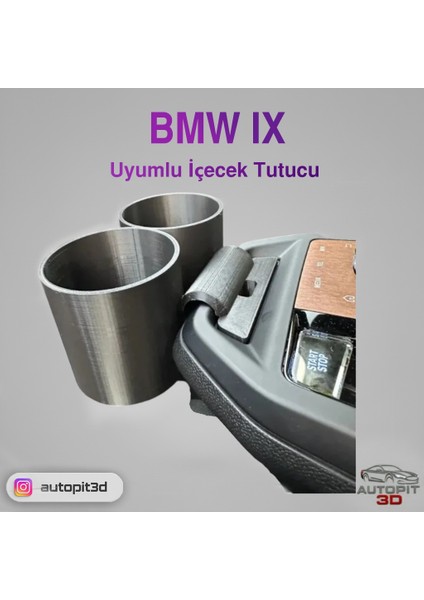 Bmw Ix Uyumlu Içecek Tutucu