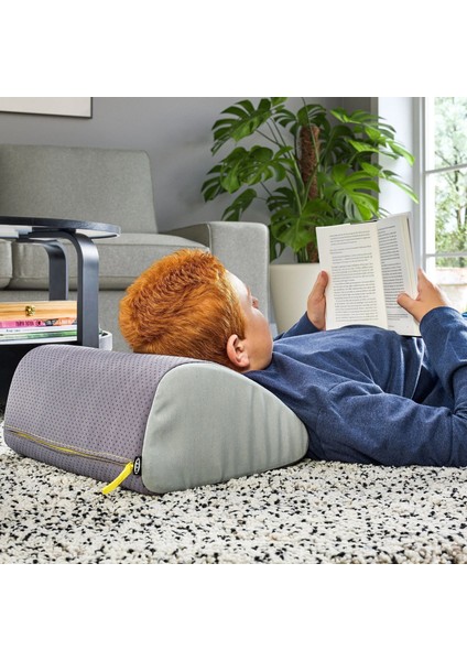 Ovnıng Çok Fonksiyonlu Ergonomik Ayak Desteği Gri Yeşil 38 x 32 cm