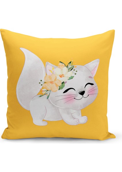 4'lü Kırlent Kılıf Seti Çocuk Bebek Odası Dijital Baskılı fırsatları