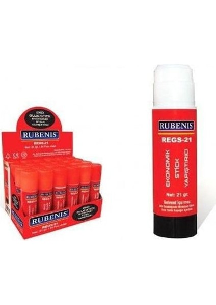 Rubenis Stick Yapıştırıcı 21 gr Rg-21--24 Lü
