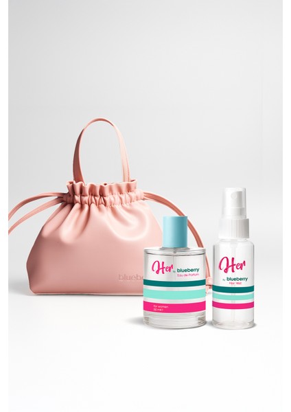 Her Icon Çantalı Kadın 50 ml Parfüm & Hair Mist (Saç Parfümü) Seti STCC022001 modelleri