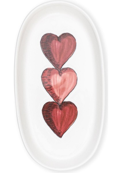 Luv Oval Servis 4lü 21 cm fırsatları