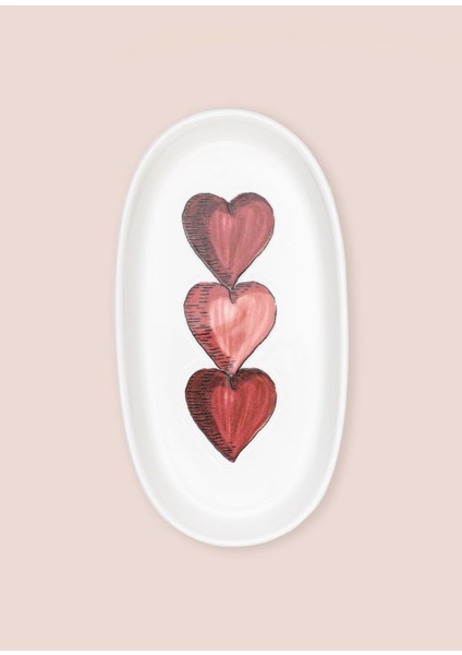 Luv Oval Servis 4lü 21 cm indirimleri