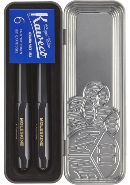 x Kaweco Dolma Kalem ve Tükenmez Kalem Seti Siyah fiyatları