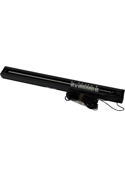 Dikey Perde Bitmiş Mekanizma Siyah modelleri