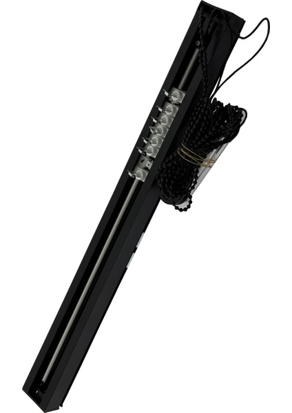 Dikey Perde Bitmiş Mekanizma Siyah