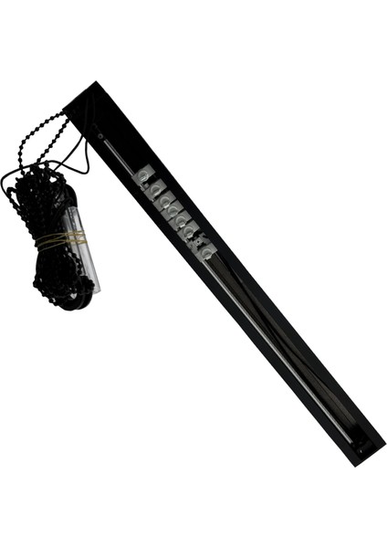 Dikey Perde Bitmiş Mekanizma Siyah