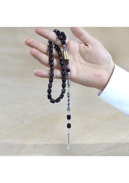 Kararmaz Metal Halat Püsküllü Kurşun Nakkaş Imameli Kapsül Kesim Gri Siyah Sıkma Kehribar Tesbih indirimleri