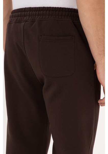 Erkek Koyu Kahverengi Eşofman Altı 50315538-VR084