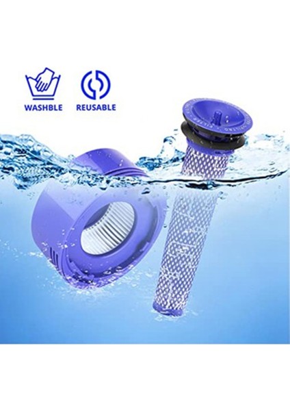 Dyson V7 V8 Cordless Uyumlu Filtre modelleri
