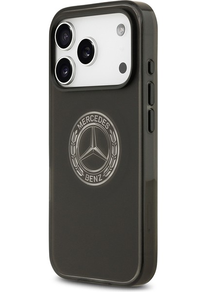 iPhone 17 Pro Uyumlu Kılıf Mercedes Benz Lisanslı M-Safeli Buzlu Pc Nostaljik Yıldız Kapak Siyah fiyatları