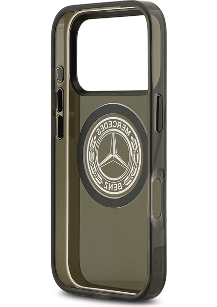 iPhone 17 Pro Uyumlu Kılıf Mercedes Benz Lisanslı M-Safeli Buzlu Pc Nostaljik Yıldız Kapak Siyah indirimleri