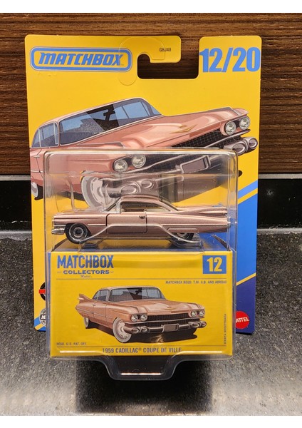 Collectors 1/64 1959 Cadıllac Coupe De Vılle