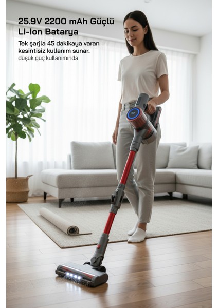 SVC-8622 Elektrikli Dik Süpürge modelleri