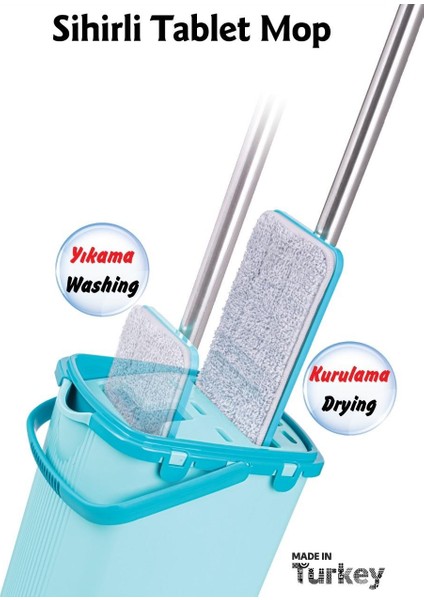 FLR-F0394 Sihirli Slim Tablet Mop Temizlik Kovası fiyatları
