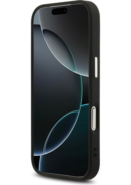 iPhone 17 Pro Kılıf Karl Lagerfeld Lisanslı M-Safeli Metal Kamera ve Buton K&c Pu Deri Kapak Siyah indirimleri