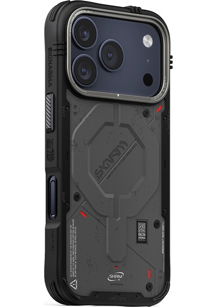 iPhone 17 Pro Max Uyumlu Kılıf M-Safe Şarj Özellikli Airbag Tasarımlı Skinarma Vigor Kapak Gri fiyatları