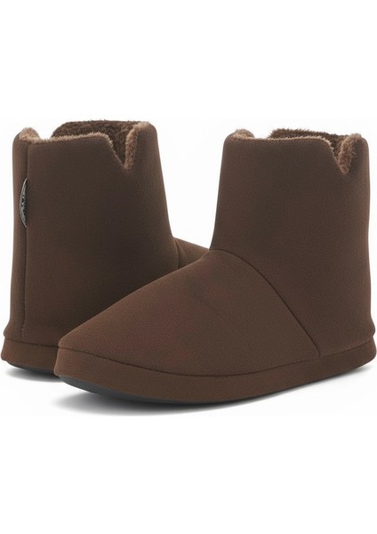 AUR312 Düz Renk Içi Peluşlu Erkek Panduf Ev Botu Ev Ayakkabısı fiyatları