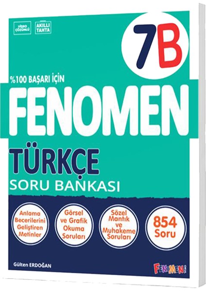 7.sınıf Türkçe B Soru Bankası (Güncel) modelleri