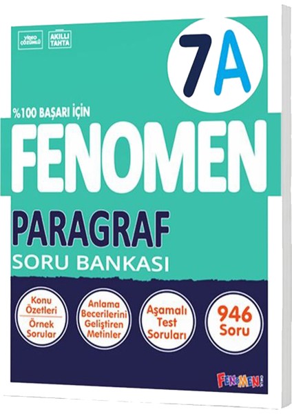 7.sınıf Paragraf A Soru Bankası (Güncel) fırsatları