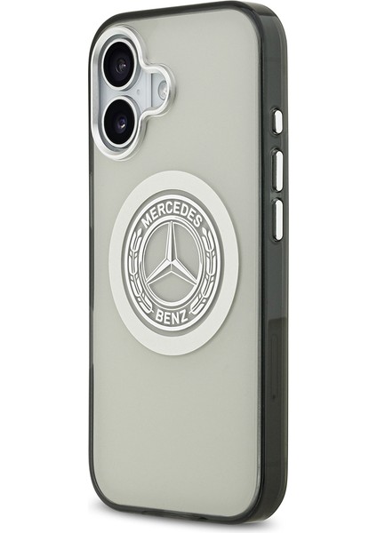 iPhone 17 Uyumlu Kılıf Mercedes Benz Lisanslı M-Safeli Çift Katmanlı Pc Nostaljik Yıldız Kapak Gri fiyatları