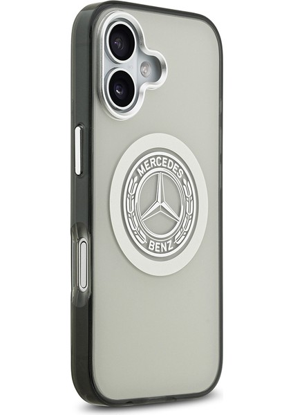 iPhone 17 Uyumlu Kılıf Mercedes Benz Lisanslı M-Safeli Çift Katmanlı Pc Nostaljik Yıldız Kapak Gri fırsatları