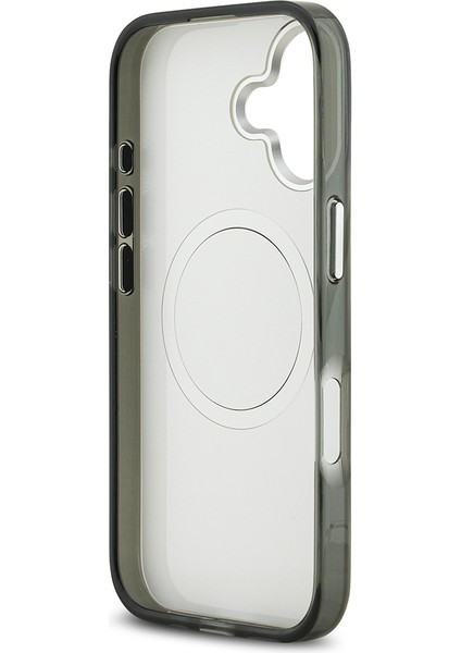 iPhone 17 Uyumlu Kılıf Mercedes Benz Lisanslı M-Safeli Çift Katmanlı Pc Nostaljik Yıldız Kapak Gri