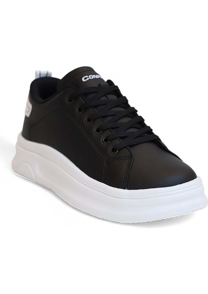 2230-CONPAX Mcqueen Modeli Anatomik Tabanlı Üst Kalite Unisex Sneakers Ayakkabı - NKT02230-SIYAH-BEYAZ-38 indirimleri
