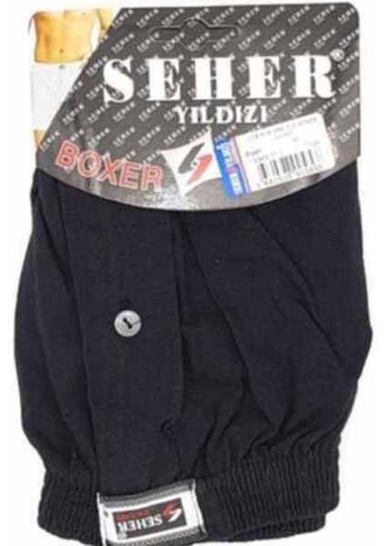 0008 Erkek Düğmeli Penye Boxer