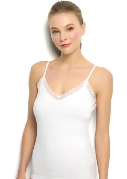 508 Dantelli Ip Askılı Atlet