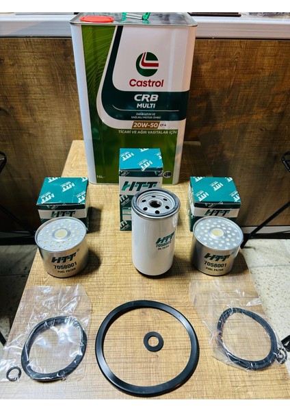 Massey Ferguson 135-148-240 Yağ-Filitre Bakım Seti Hattat Marka