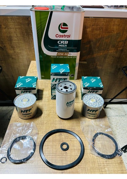 Massey Ferguson 135-148-240 Yağ-Filitre Bakım Seti Hattat Marka modelleri