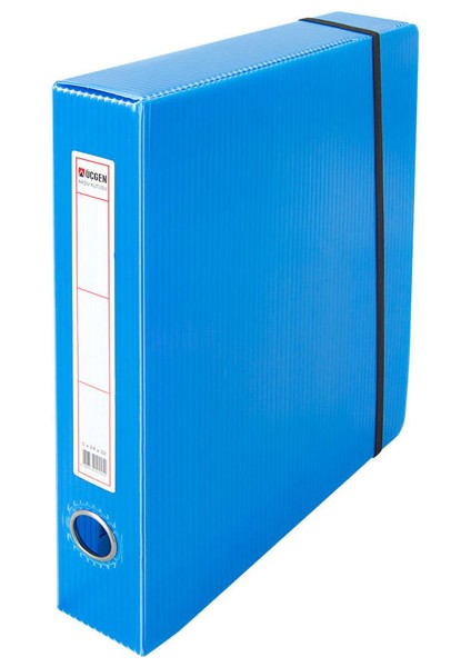 Üçgen Proje Kutusu ( 50 Adet) Plastik Lastikli Dar 24X32X5 Mavi fiyatları