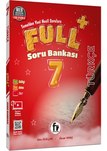 7.sınıf Full Soru Bankası Türkçe (Güncel Müfredat) fırsatları