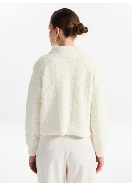 Ekru Kadın Hırka F5WL-HRK0015 indirimleri