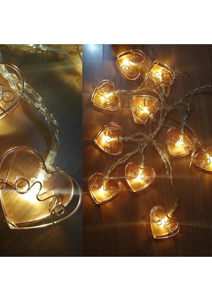 Kalpli Şerit LED Işık Zinciri Aydınlatma Doğum Günü Süs Işığı (4887)