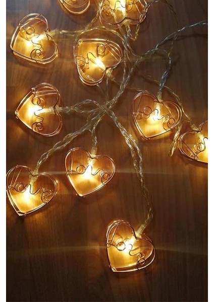 Kalpli Şerit LED Işık Zinciri Aydınlatma Doğum Günü Süs Işığı (4887) indirimleri