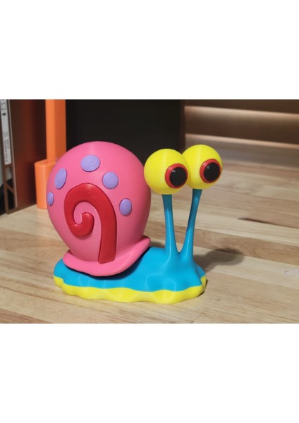 Sünger Bob Gary Salyangoz Karakter Figür