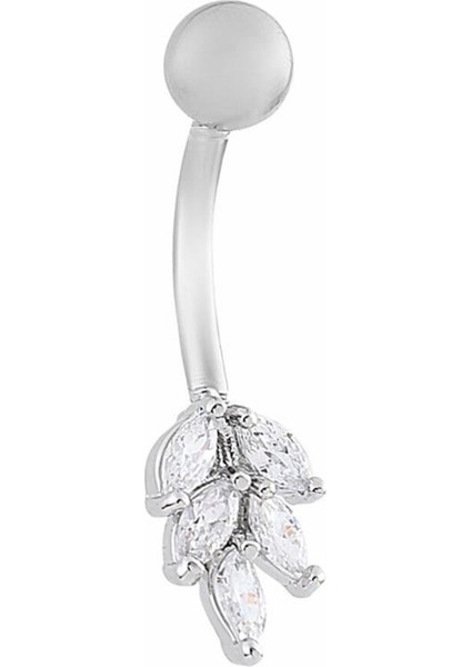 Çelik Göbek Piercing