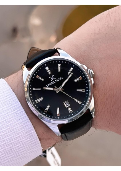 Deri Kordon Takvimli Kadran 2 Yıl Garantili 3 Atm Dayanıklı Erkek Kol Saati E140036-2 modelleri