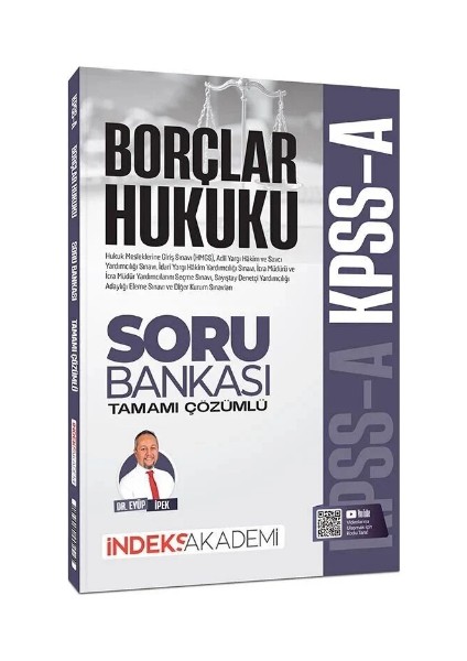 Indeks Akademi Yayıncılık Kpss A Grubu Borçlar Hukuku Soru Bankası Çözümlü - Eyüp Ipek