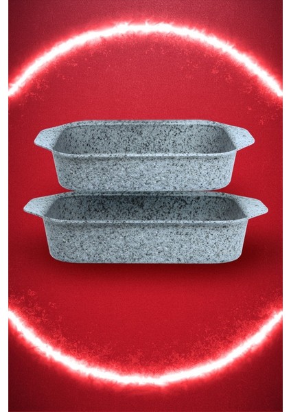 Stone-Age Çizilmez Yanmaz Yapışmaz 2'li Fırın Tepsi Seti fiyatları