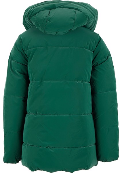 Koyu Yeşil Kadın Mont Onlece Puffer Coat Cs Otw fiyatları