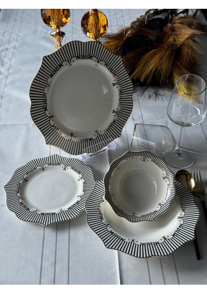 Pıano Yemek Takımı 6 Kişilik 24 Parça fiyatları