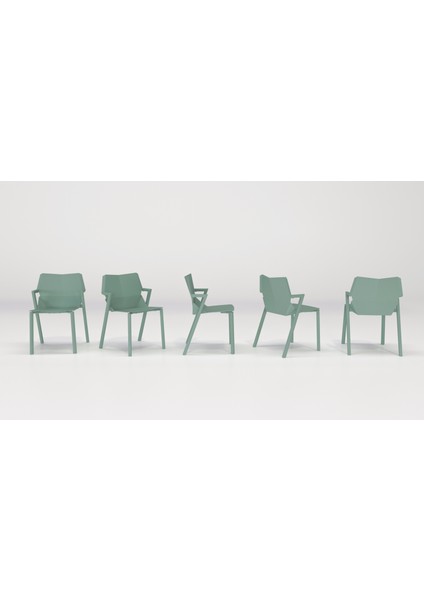 Hoka Plastik Bahçe Sandalesi -Sanatsal Tasarım Özel Renk Seçenekleri-Dayanıklı Sandalye fırsatları