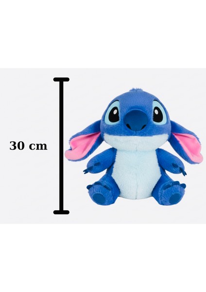 Stitch Peluş Oyuncak 30 cm – Yumuşak Peluş, Sevimli Karakter, Hediye Oyuncak