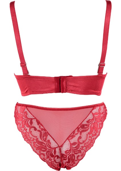 C Cup Dantel Tül Detaylı Sütyen Takım fiyatları