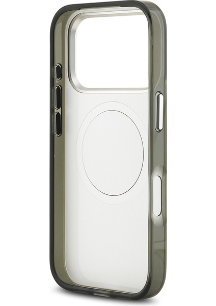 iPhone 17 Pro Kılıf Mercedes Benz Lisanslı M-Safeli Çift Katmanlı Pc Nostaljik Yıldız Kapak Gri